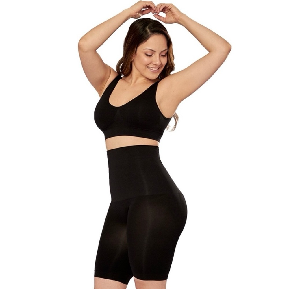 Empetua by SHAPERMINT Shapewear High-Waisted Tummy Control Shorts  NEW PC